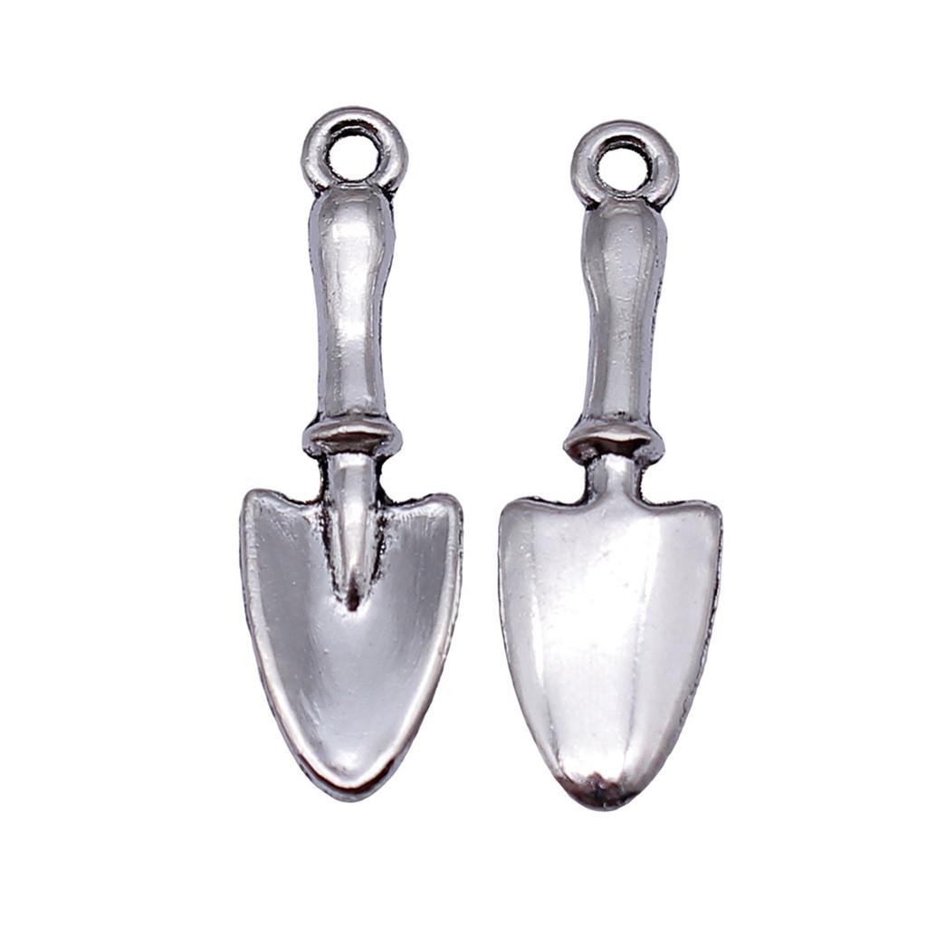 Hammer Charms Multi Color Alloy Pendants For Tool & Construction Themed Jewelry