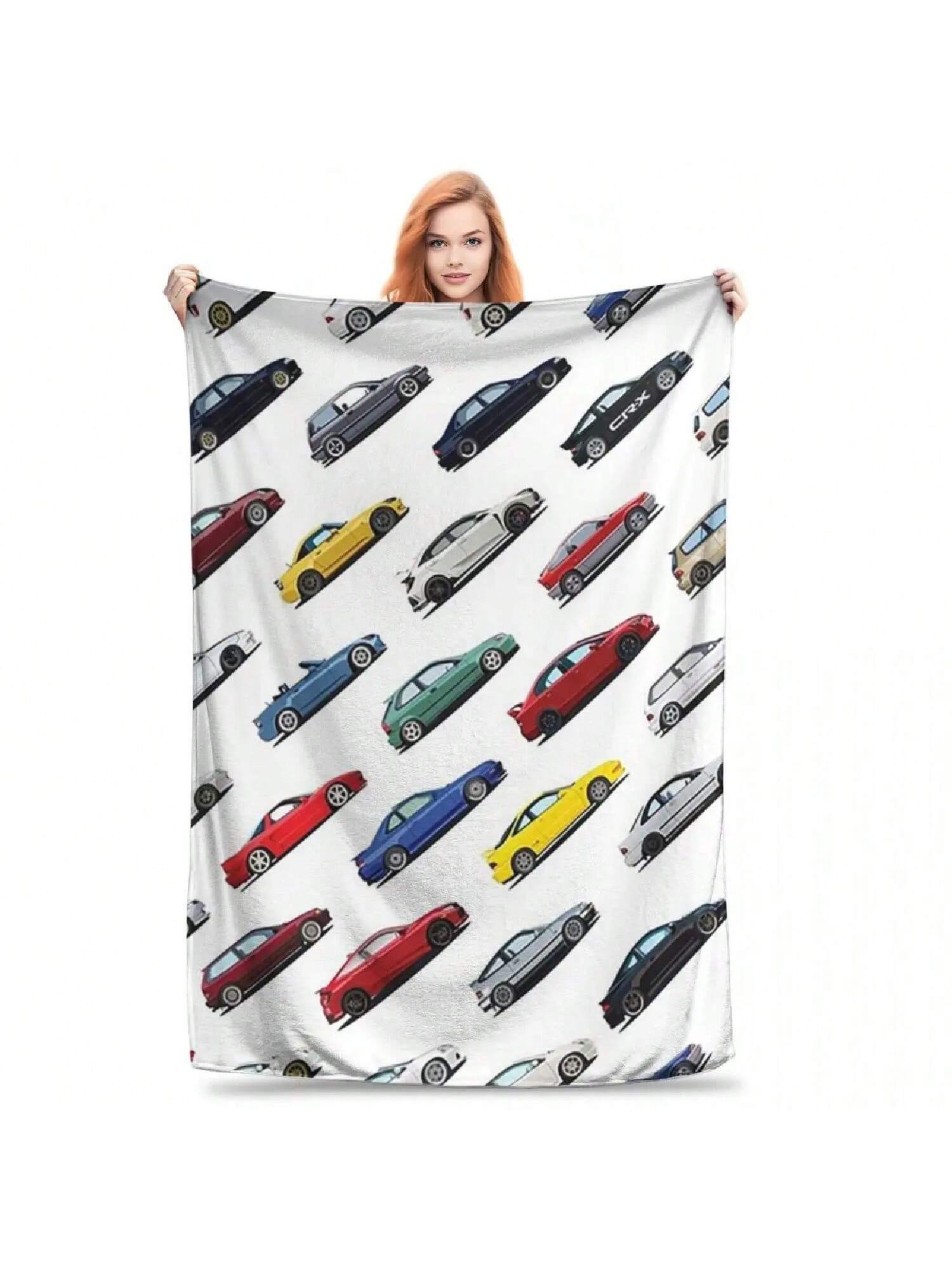 

Hondas All Ove Blankets Fleece Lightweight Sofa Throw Blankets For Home Bedroom Office Throws Bedspread Quilt 75X95CM сірий колір