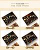 British Style Gold Splatter Feather Pen Set with Custom Logo - Ink Dipping Set, Birthday Gift
