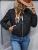 Women's Slim Fit Baseball Cotton Jacket - Autumn/Winter Collection