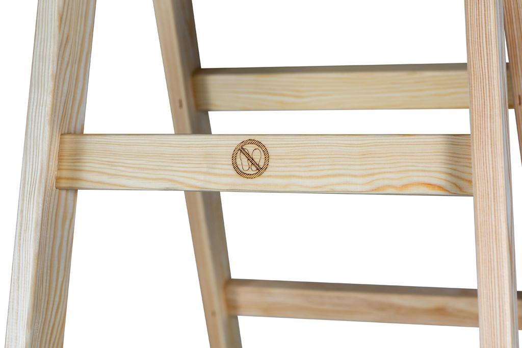 Braket Standard Wooden Ladder 2X6 Rungs 182Cm - Br-01-2600