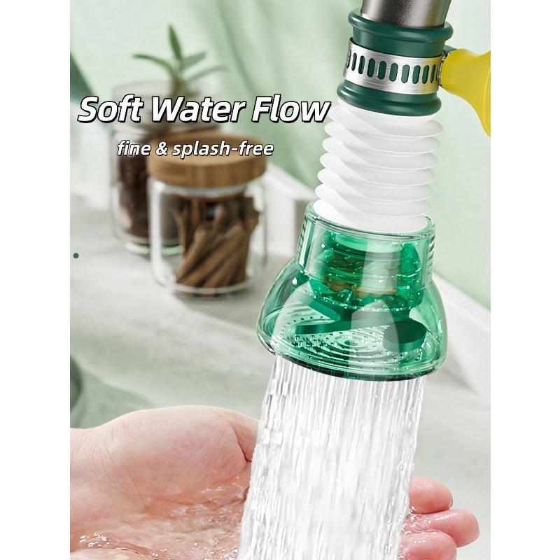 Adjustable Kitchen Faucet Extender with Anti Splash Filter Retractable Water Saving Aerator for Sink. Kitchen Faucet, Kitchen Accessories