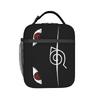 Custom N-Narutoes Akatsukis Thermal Insulated Lunch Bags Women Men Anime Resuable Lunch Container for Work Travel Food Box