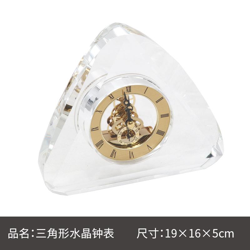 

Часы настольные Nordic Crystal, бесшумные, современные, креативные, роскошные, механические, металлические, золотые, для рабочего стола, для гостиной, домашнего декора