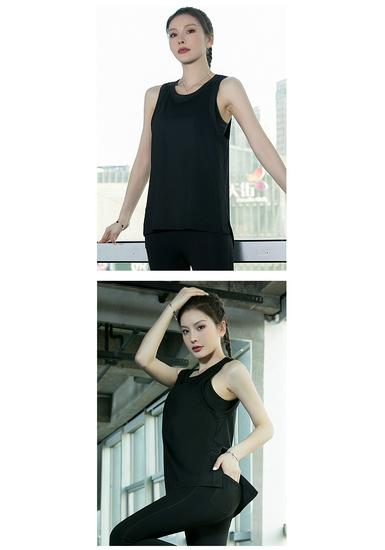 Women's Summer Sports Top: Breathable, Quick-Drying, Sleeveless Yoga & Gym Vest