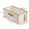 Storage Boxes for Bags, Designed to Save Space And Organize Items. Ideal for Rental Homes, Dorms, And Household Use