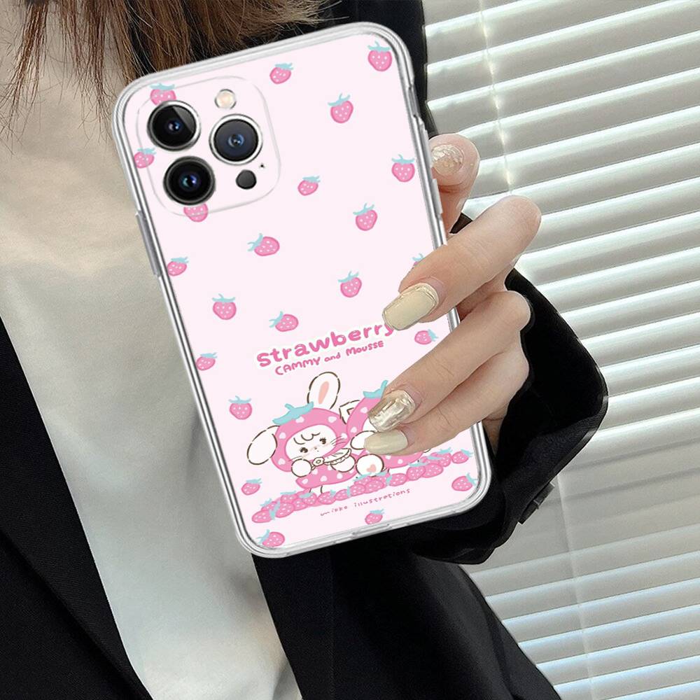 Famous Cute M-Mikko C-Characters For IPhone 17 Air 16 Pro Max 15 14 13 12 11 Plus Phone Case