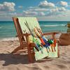 Ultra-Soft Beach Towel with Pip and Posy Theme,Ideal for Pool - Camping, Diving - Perfect Travel Essential, Vibrant Beach Towel.