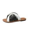 Fashion Women's Shoes 2024 Basic Women Slippers Summer Beach Slippers Women Mixed Colors Cross-tied Outdoor Flat Plus Size Shoes Female
