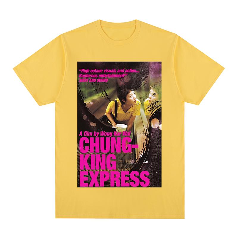 Chungking express Film Chinesisch Vintage Streetwear T-Shirt Baumwolle Herren T-Shirt Neues TEE TSHIRT Damen Oberteile