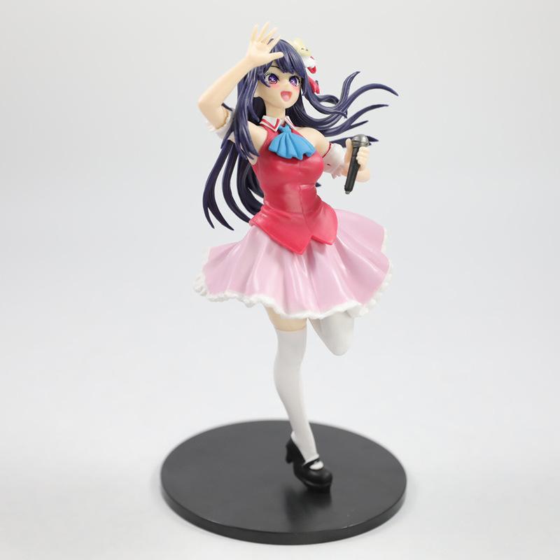 Aitofuryu Oshi No Ko Ai Hoshino Anime Figure Collectible Pvc Model Desktop Decor Car Dashboard Ornament Gift For Anime Lovers