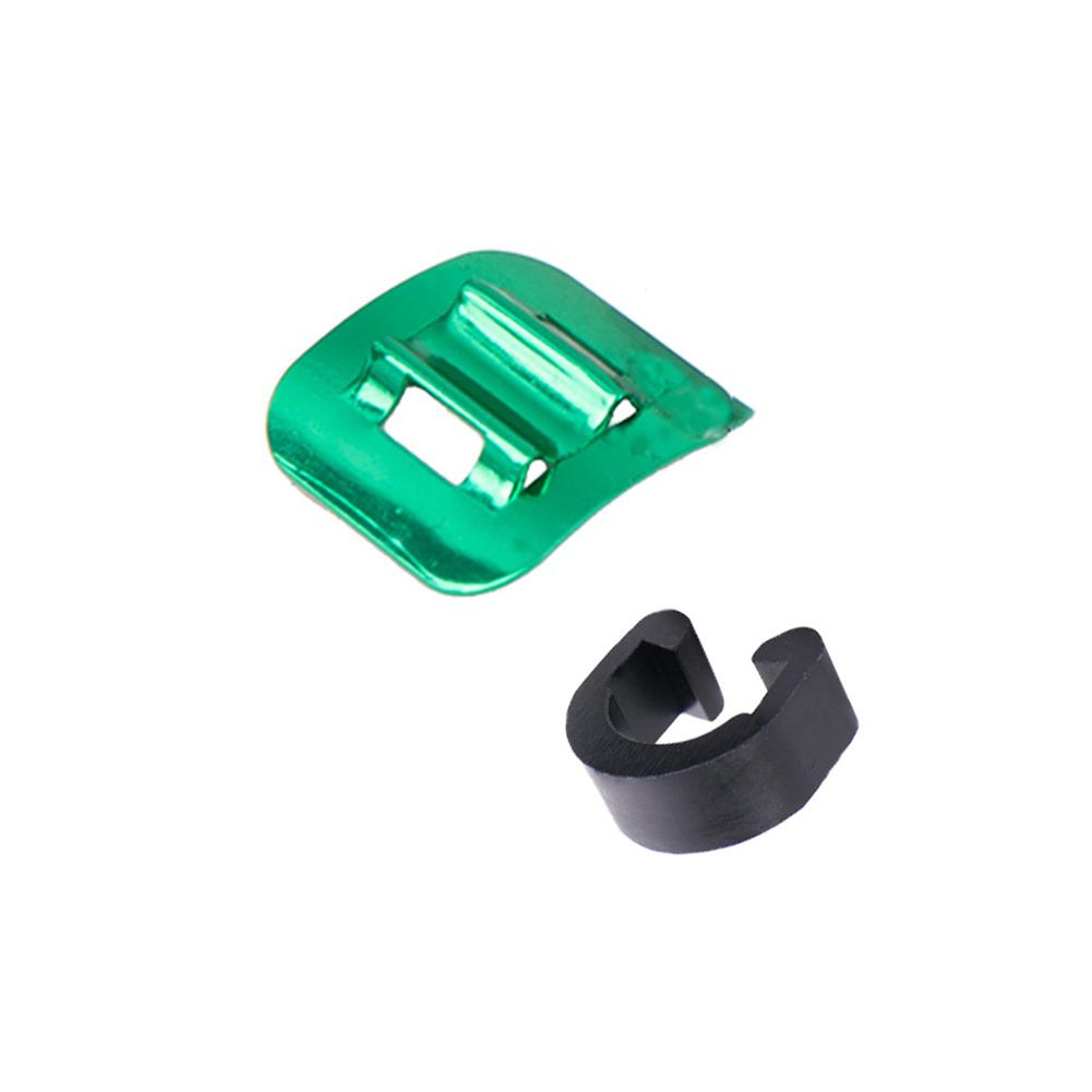 5 Stück / Packung Fahrradkabelhalter Fahrradkabelklemmen Aluminiumlegierung C-Form Schnalle Für Rennrad Brems- Schaltzüge