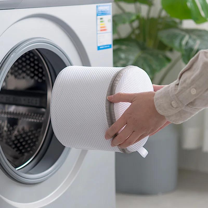 Thicken Polyester Underwear Laundry Bag Anti-deformation Bras Washing Bag Zippered Mesh Washing Machine Dedicated Wash Bra Bags