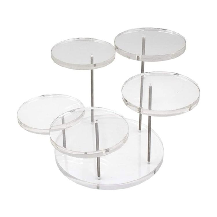 Elegant Acrylic Jewelry Showcase Durable Rings Ornament Display and Storage Rack 1
