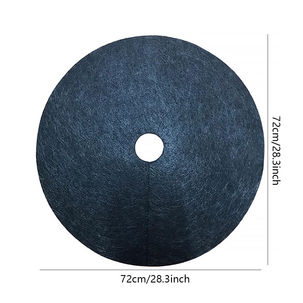 New Tree Protection Weed Mats Ecological Control Cloth Mulch Ring Round Weed Barrier Plant Cover for Indoor Outdoor Gardens