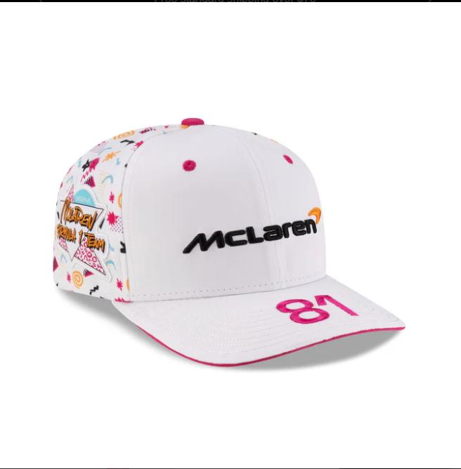 New Era McLaren F1 Special Edition Lando Norris 4 Snapback Las Vegas GP Cap Oscar Piastri 81 Australia GP Baseball Cap