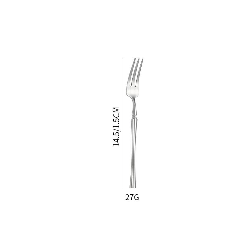 304 Stainless Steel Knife, Fork and Spoon Household Small Waist Tableware High-end Restaurant Western Tableware Steak Knife Red Wine