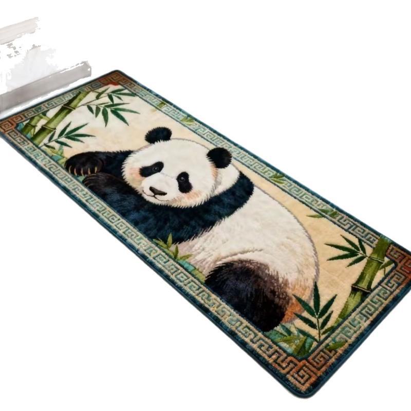 Soft Fluffy Tiger Shaped Area Rug Thick Plush Non Slip Backing Perfect For Bedroom Living Room Home Furnishings