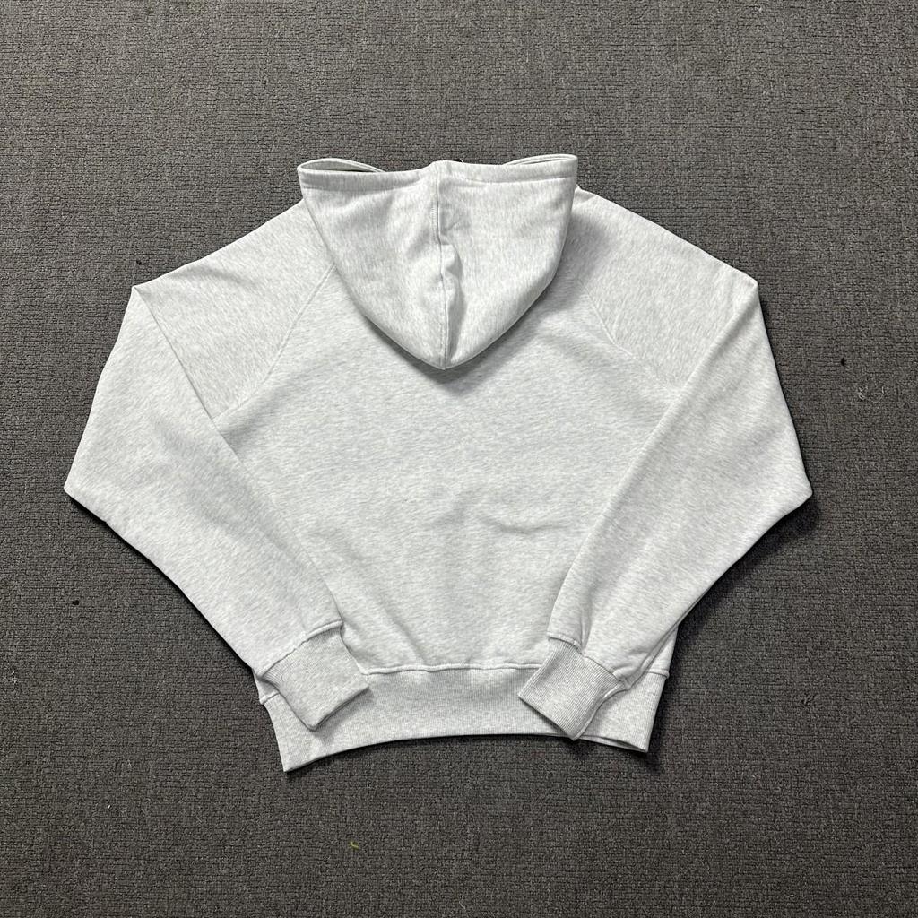 Cross-border Men's & Women's Warm Embroidered Hoodie & Sweatpants Set - Autumn/Winter Velvet Casual High Street Style