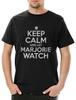 Let Marjorie Watch Men's T-Shirt American TV Horror Story AHS Keep Calm Doll