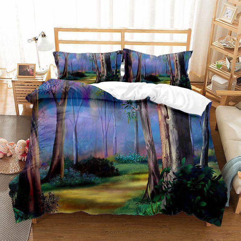 

Forest Series Three-Piece Set, Duvet Set, Polished Four-Piece Set, Two-Piece Set 135 * 200Cm two-piece set