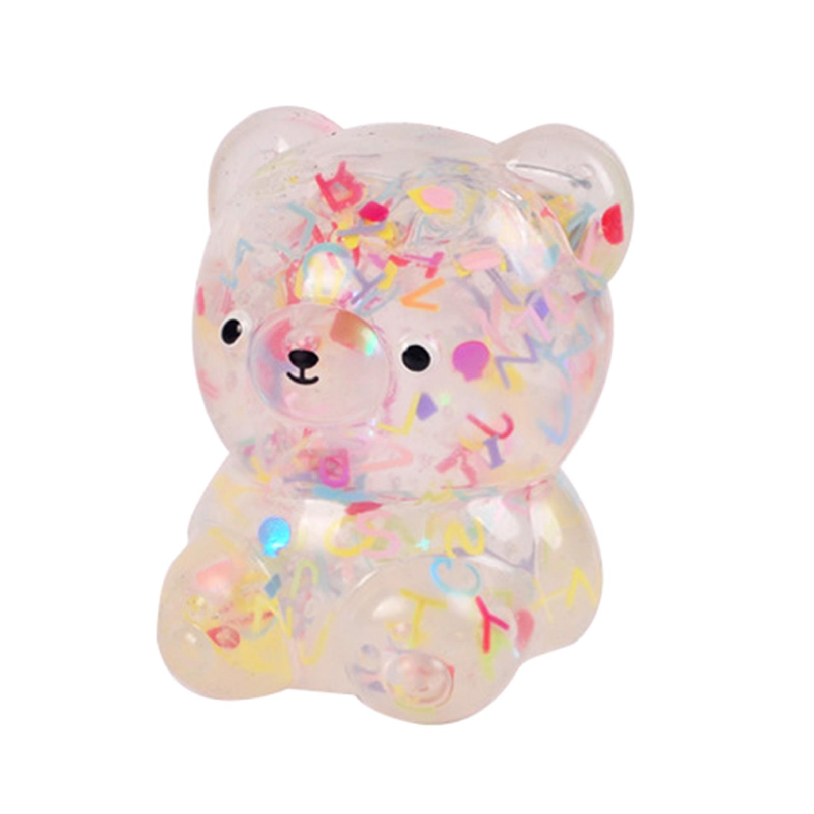 

Игрушка Squeeze Fidgets TPR JellyBear Мягкие шарики для снятия стресса Игрушка для вечеринки Игрушка для снятия давления СДВГ Подарок детям