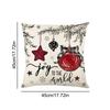 Christmas Linen Cushion Covers Enhance Your Home with Festive and Durable Design for Cozy Winter Decor