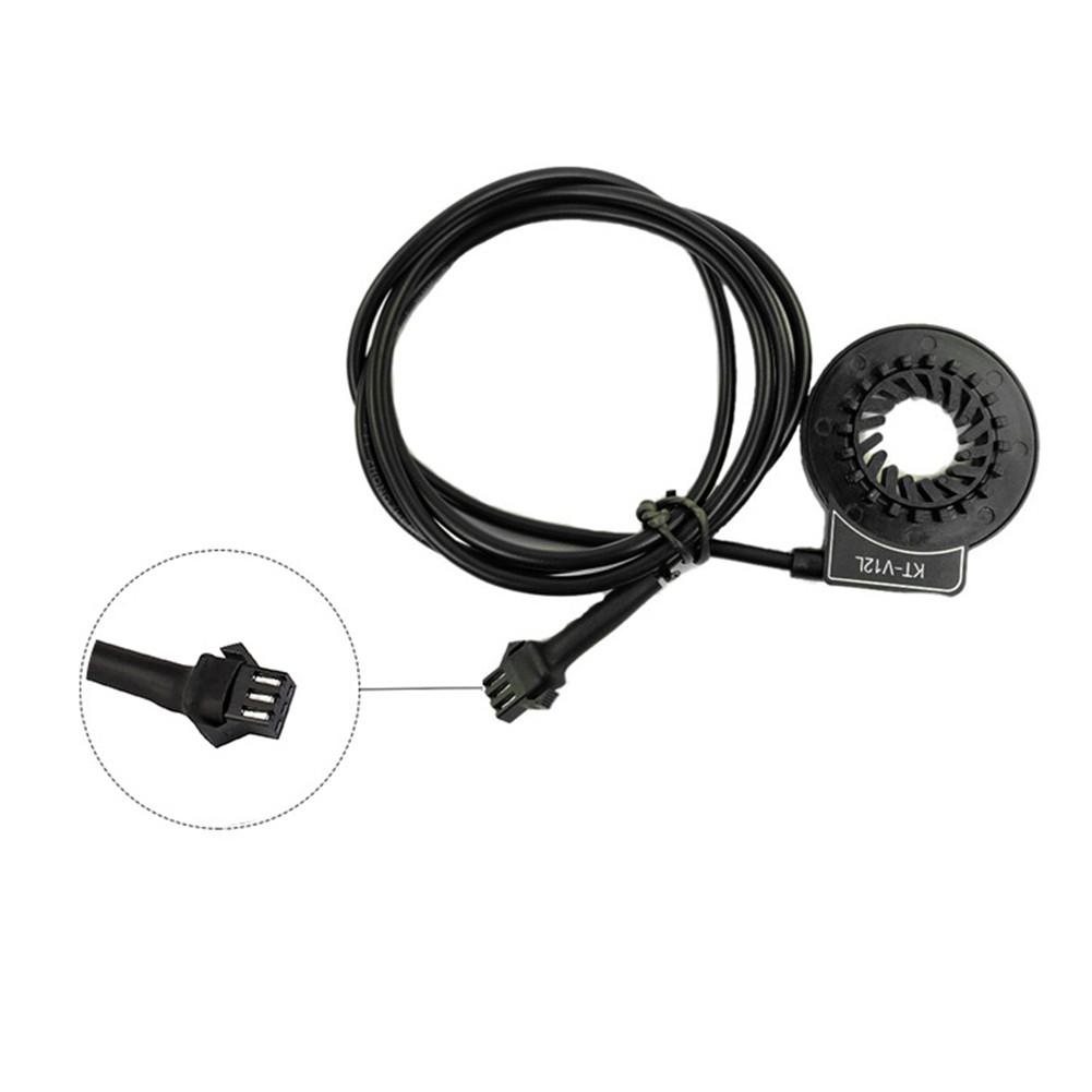 Kt-v12 Geschwindigkeitssensor Sm-Stecker Hohe Empfindlichkeit Stabiles Signal Einfache Montage Für E-Bike Elektrofahrrad