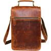 New Genuine Leather Messenger Bag Vintage Laptop Crossbody Bag Satchel Man Purse Shoulder Bag for Man Woman Office Bag