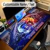 Large Mouse PadSonic Custom Name Text Personalized Desk Mat Non Slip Gaming Pad