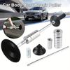 Steel Car Dent Repair Puller Set, Uncharged Car Body Dent Removal Tool Kit with Sliding Hammer and Pulling Tabs