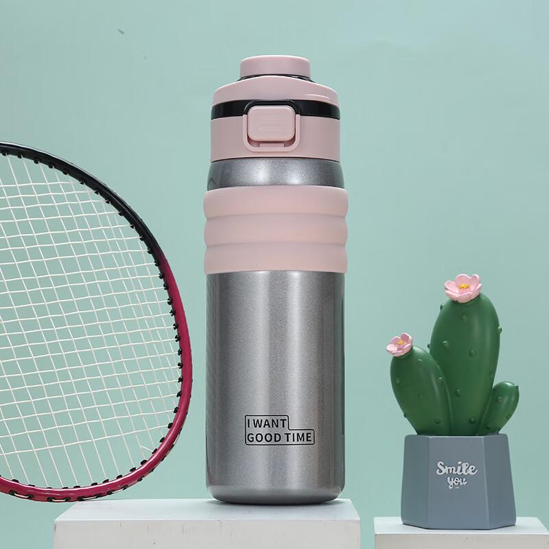 BEANBEANLOVE 316 Stainless Steel Double-Drink Insulated Bottle