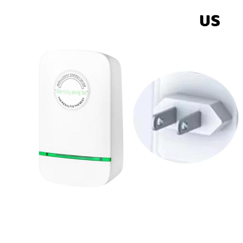 Intelligent Electricity Saving Box Wide Voltage Compatible ABS Flame Retardant Energy Saver for Home Office Use