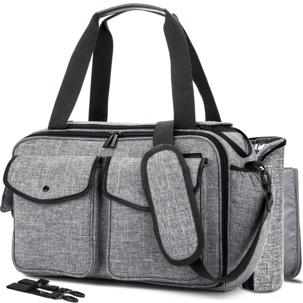 diaper bag with insulated pocket