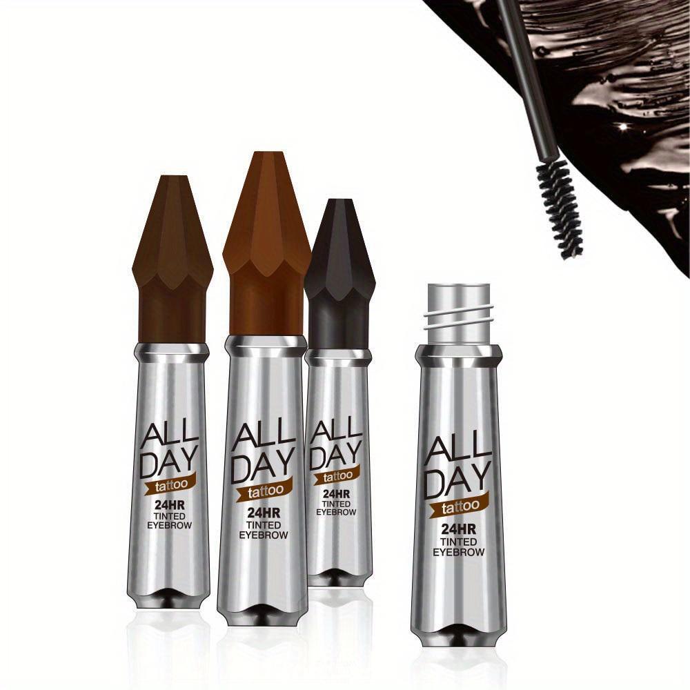Four Eyelash and Brow Tints - Waterproof and Sweatproof, Long-Lasting - Easy To Use - Quickly Tinted for Vibrant Color