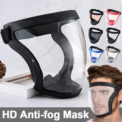 Full Face Shield Transparent Work Protection Mask Dustproof Woodworking Work Mask Kitchen Protective Face Tools Facial Protector