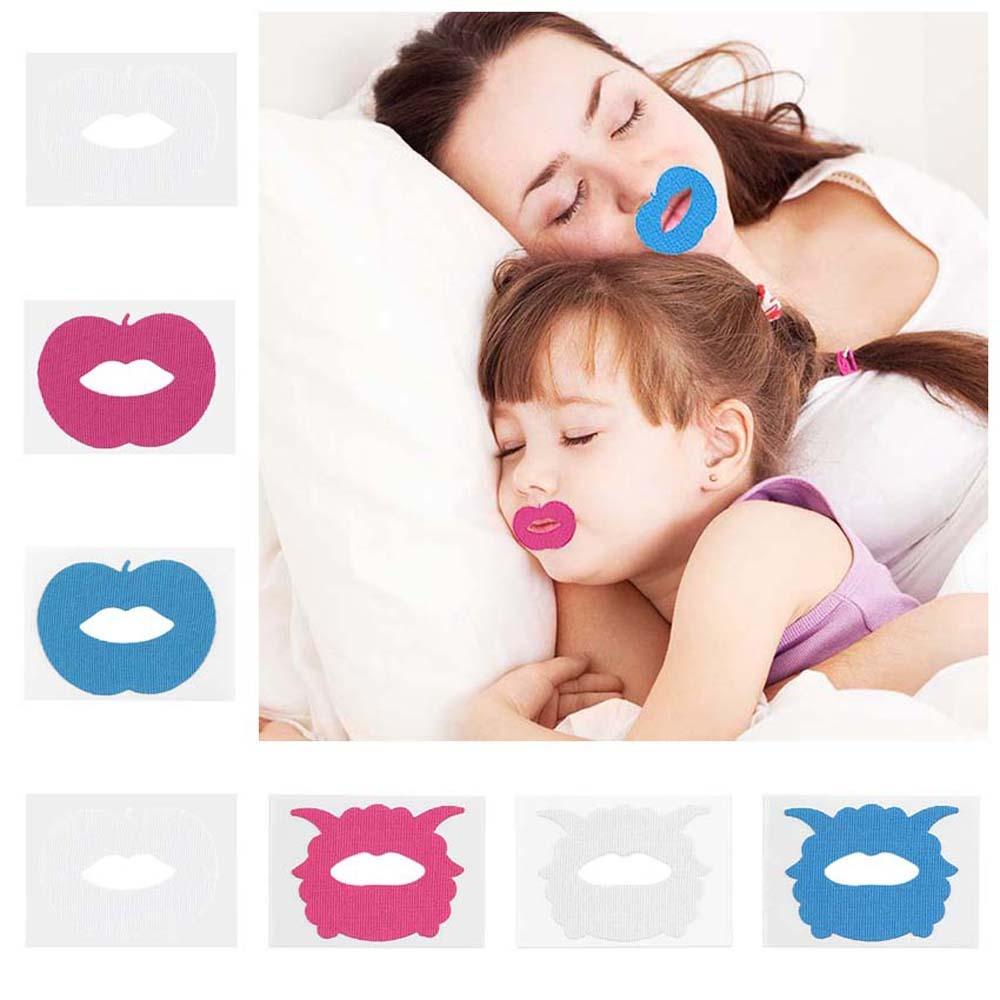 10Pcs Mandibular Correction Mouth Breathing Patch Sleep Closed-mouth Stickers Adults Children