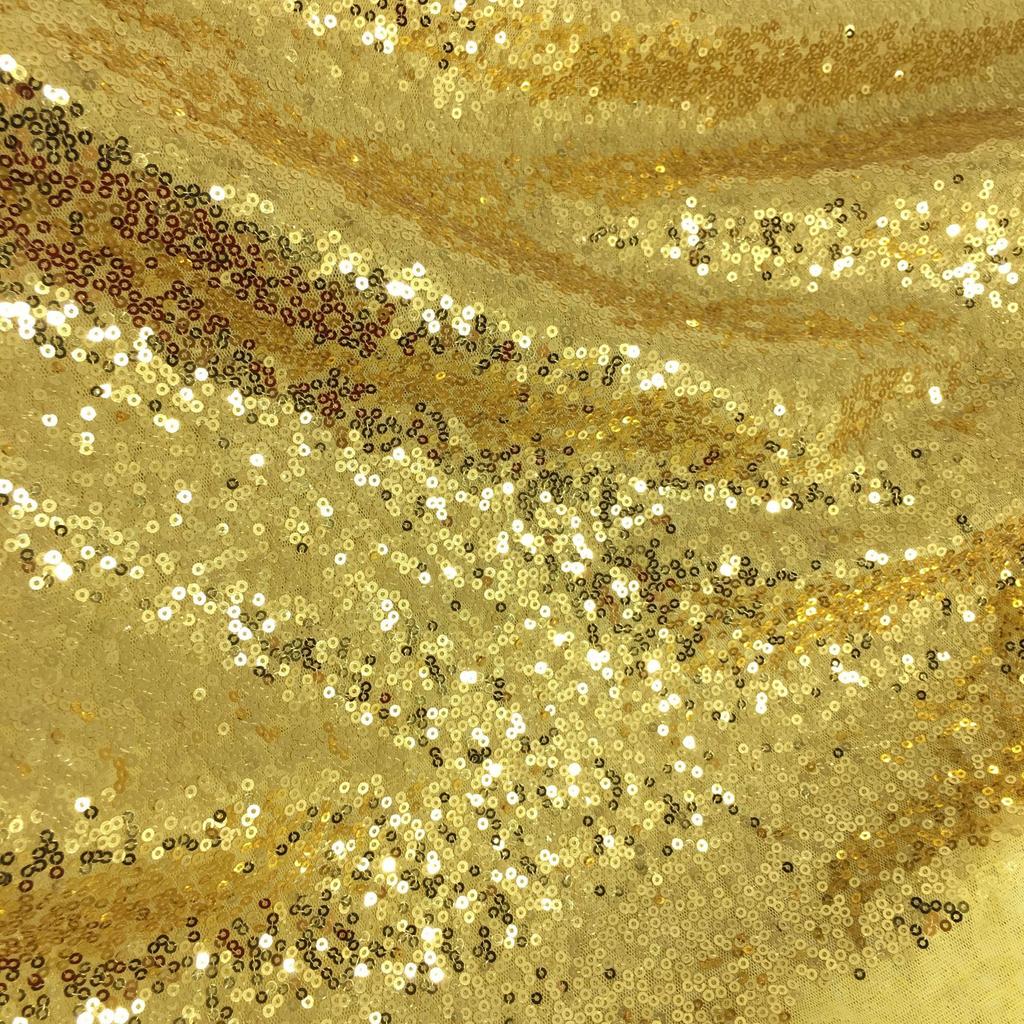 Solid Color 3mm Encrypted Sequin Fabric DIY Pillowcase Dress Clothing Wedding Birthday Home Decor Mesh Fabric Tablecloth Decor