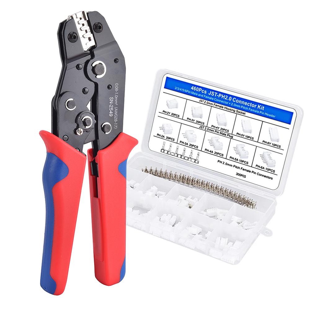 DuPont SN-2549 Terminal Crimping Pliers for PH2.0, XH2.54, VH3.96, JST Connectors