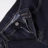 Deep Blue Low-Rise Flared Jeans - Street Style Slim Fit