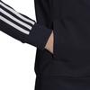 Adidas Essentials Striped Logo Print Solid Legend Ink Jacket Women Jacket H48444
