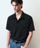 Beulleieo Verona Western Stripe Half Shirt [Black]