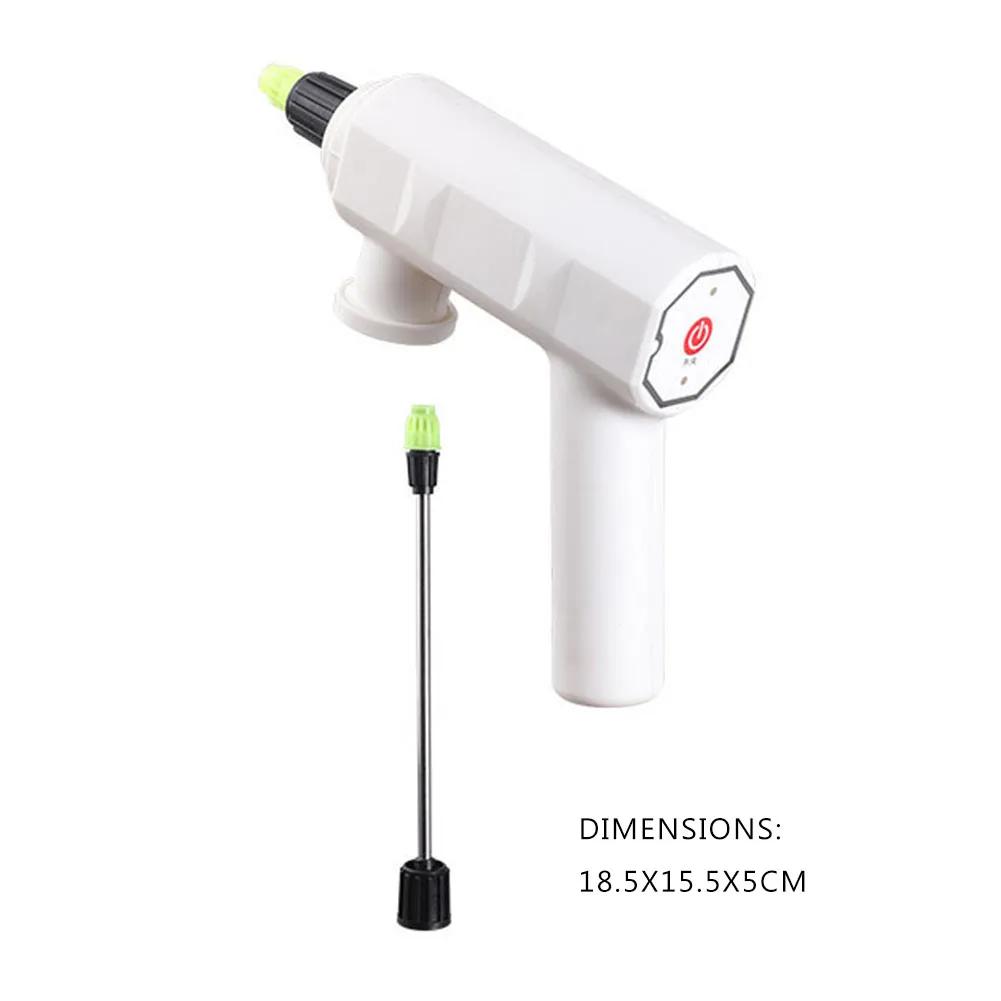 Electric Short +Long Nozzle Spray Can Head Electric Plant Spray Bottle Watering Fogger USB Home Garden Sprayer Machine