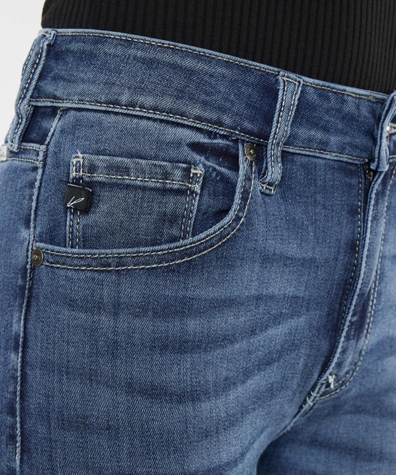 KANCAN High-Waisted Skinny Bootcut Marla