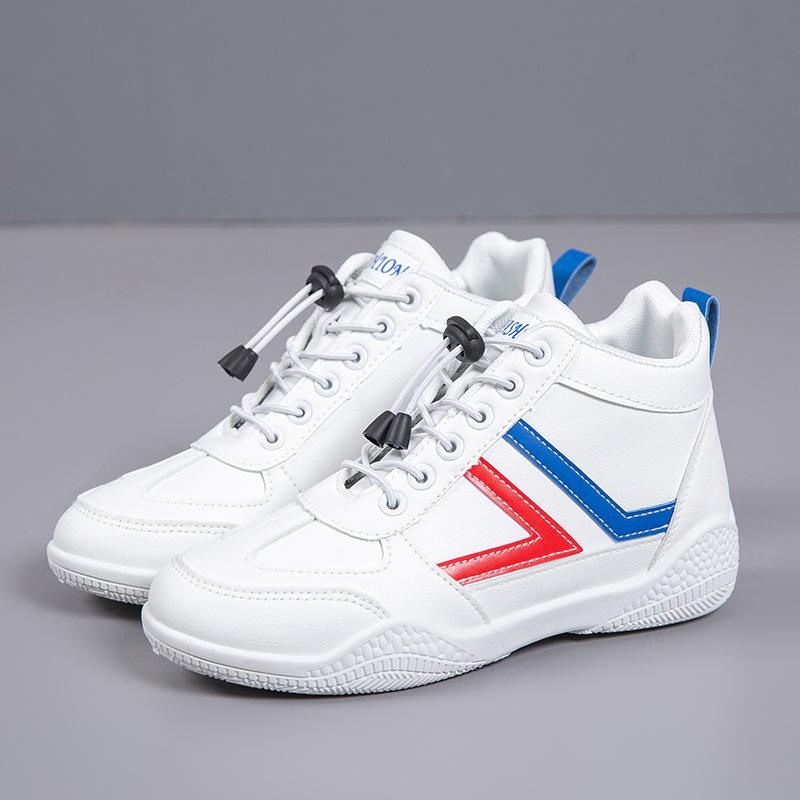 [Customized] New Spring and Autumn Mid-top Soft-soled Little White Shoes Fashionable Niche Casual Shoes Non-slip and Wear-resistant Sports Shoes