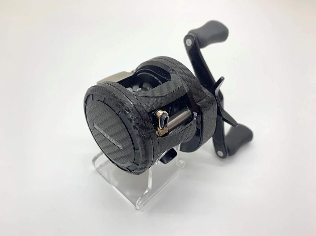 CUSTOM Custom Decal for YOROI 18 Ryoga 1016 Baitcasting Reel SEAT.JP (Black, Left-Handed)