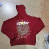 Sp5der European and American hip hop singers with the same printed letters 555555 men and women couples sweater hoodie trend