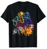 Sommer Mode Klassisches Muster Bedrucktes T-Shirt Für Unisex Und Unisex Schönes Mode T-Shirt Sommer Reine Baumwolle Kurzarm Locker