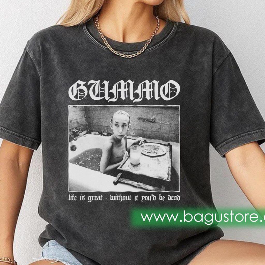 Gummo Badeszene T-Shirt | Vintage Horrorfoto GUM001