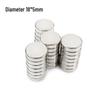 Neodymium Iron Boron Super Strong Double-Sided Refrigerator Magnets - Round & Square